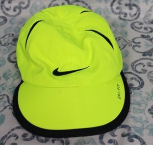 Nike Toddler Dri Fit Bright Neon Yellow Athletic Baseball Cap